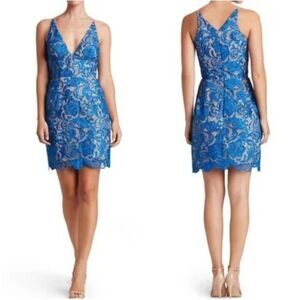 Dress the Population Allie Lace Mini Bodycon Dress